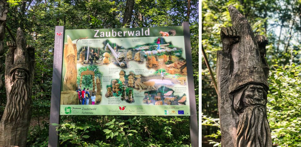 Karte und Bilder von Zauberwald Fichtenau