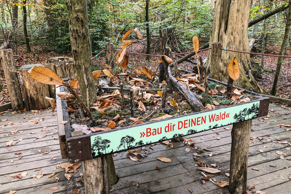 Barrierefreier Walderlebnisweg Sinneswandel in Stuttgart